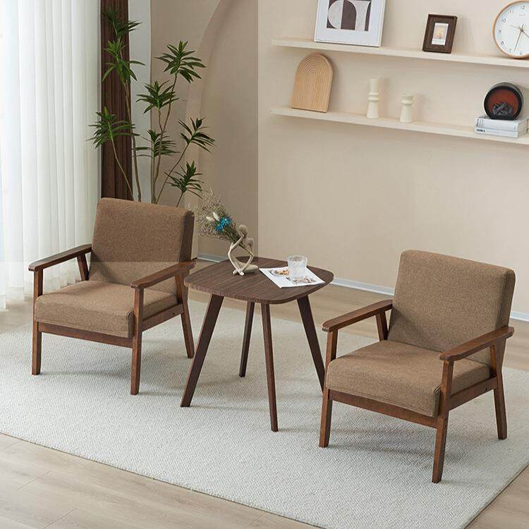 单人沙发椅阳台实木休闲椅客厅卧室懒人躺椅现代简约喝茶桌椅组合,电子元器件市场,其它元器件,淘宝优惠券,粉丝福利购,淘宝优惠卷