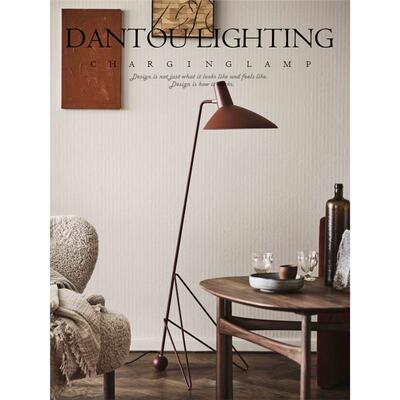 丹麦Tripod 落地灯立式 北欧现代简约客厅沙发边书房卧室灯落地灯