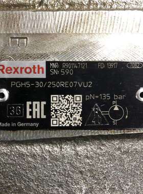 REXROTH力士乐液压齿轮泵R901147121 PGH5-30/250RE07VU2