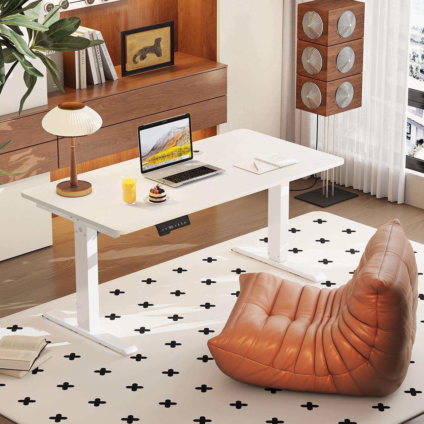 电动升降桌电动升降茶几智能电脑桌电竞桌子家用办公书桌升降桌腿