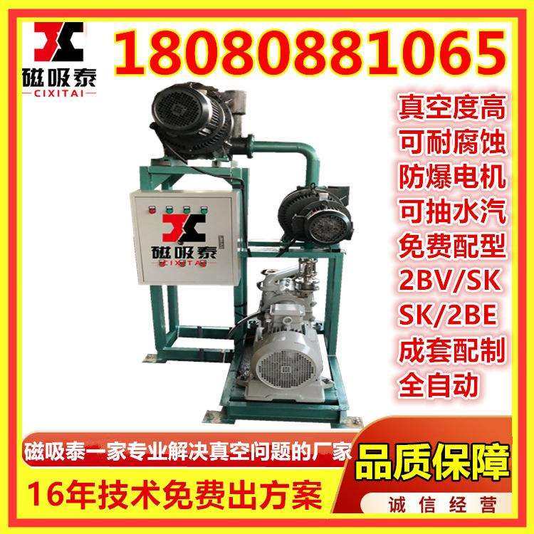 JZJ2B1502B水环真空机组ZJP150罗茨增压泵2BV5121真空泵9.7KW系统