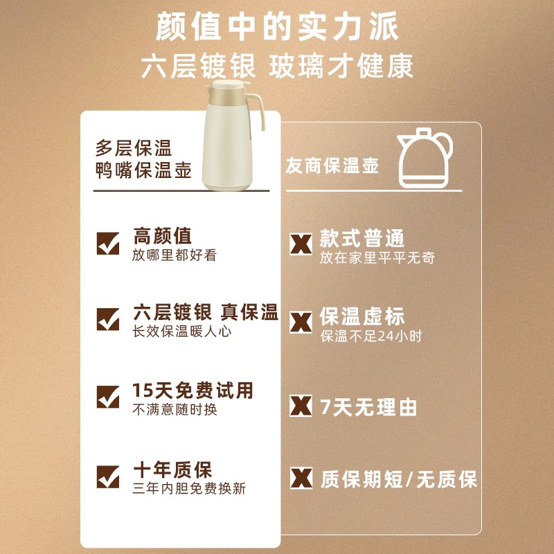 保温壶家用保温水壶大容量热水壶暖水壶水瓶宿舍保温瓶茶瓶暖壶24