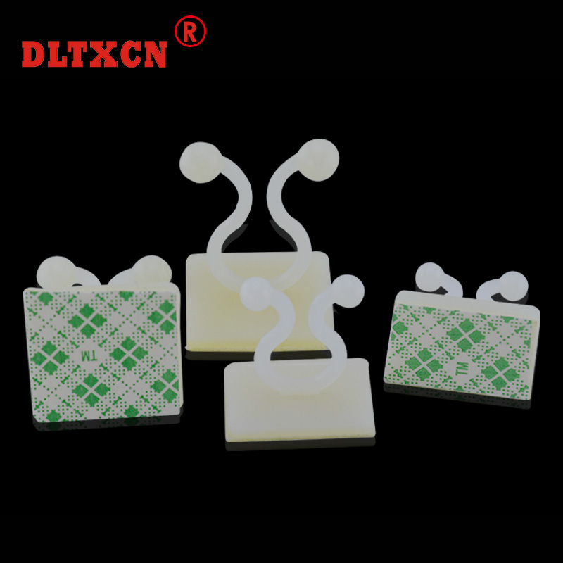 粘贴式扭线环 电线束线环 球形理线夹 线夹吸盘 扣式固定座 KL-2