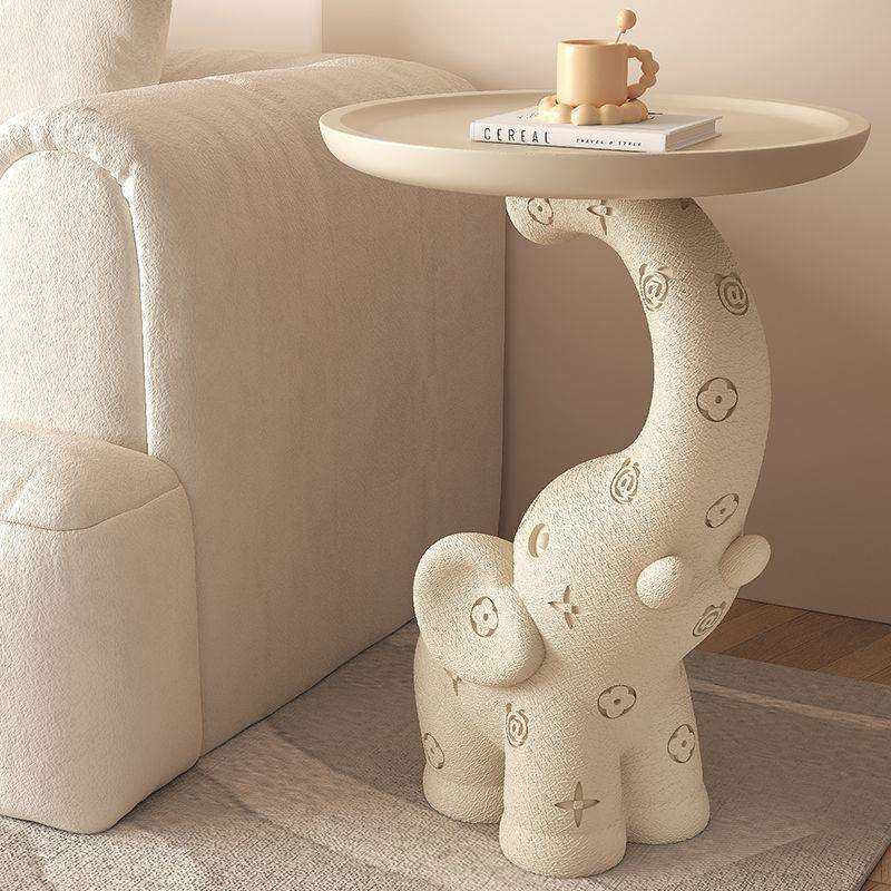 大象落地摆件现代奶油风客厅电视柜旁沙发边几卧室床头柜托盘收纳,鲜花速递/花卉仿真/绿植园艺,割草机/草坪机,淘宝优惠券,粉丝福利购,淘宝优惠卷