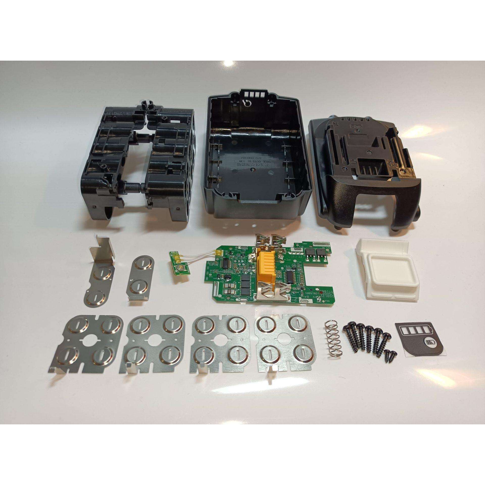 替代Mak 牧田18V工具电池套料 10芯 BL1860B 18650款 大板款 原款