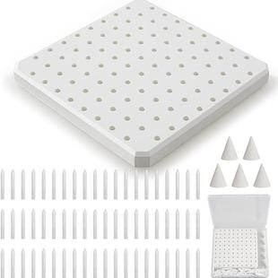 陶瓷耐火窑垫 可重复使用 配有60个支撑高跷和5个金字塔钉