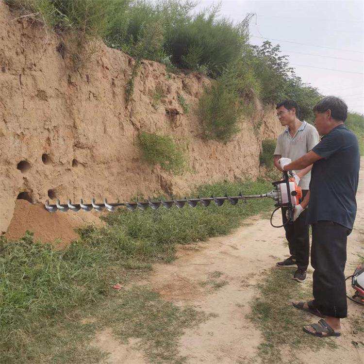 手持式横向钻孔机 水平过路免开挖螺旋打洞小型钻