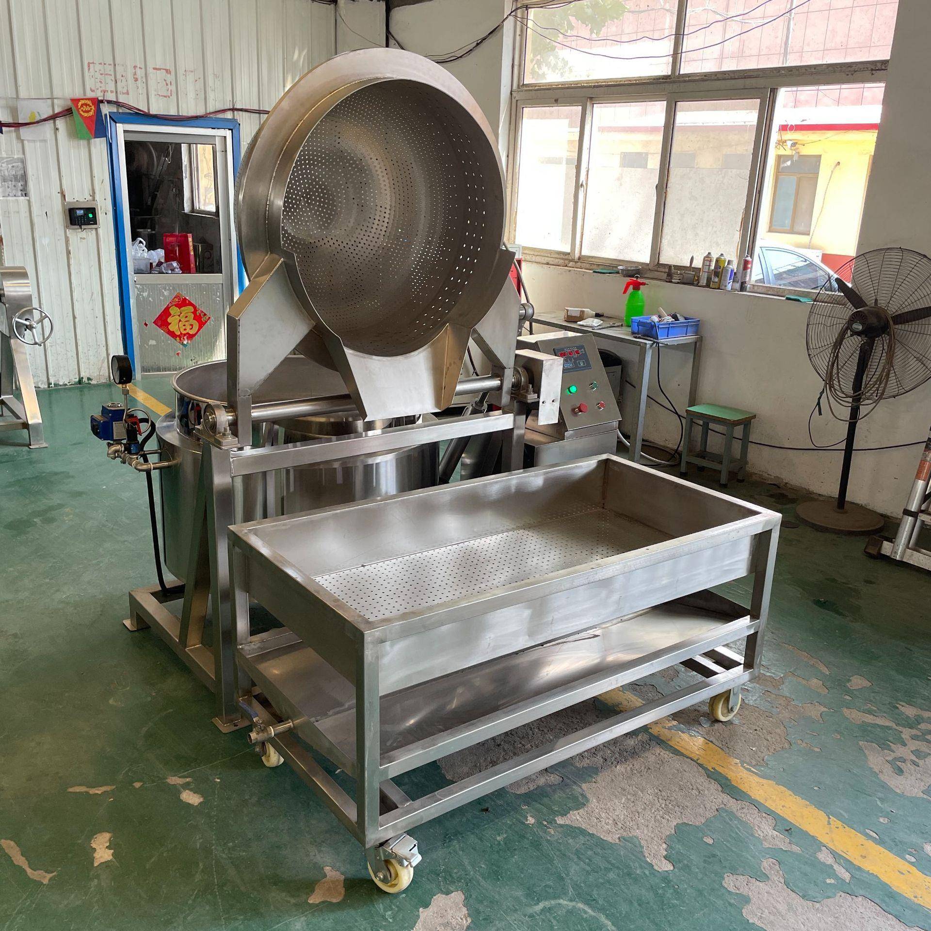 漂烫锅全自动青菜漂烫锅卤肉焯水漂烫煮锅青菜预处理设备图片