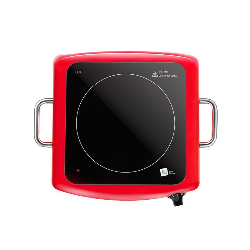米技CDF1电陶炉厨德x法系列灶头红色宿舍蒸煮专用