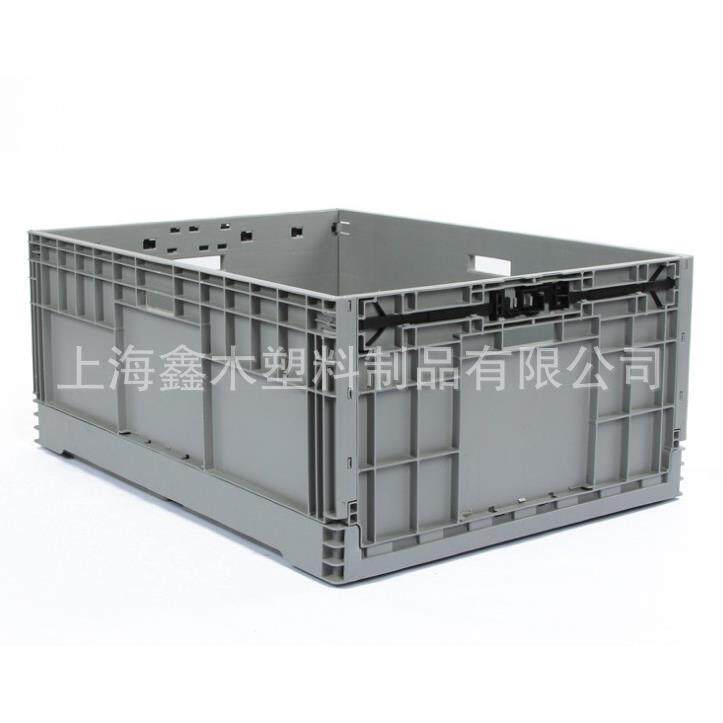 EUO8633塑料折叠箱大号塑料箱内倒式周转箱汽配物流箱塑料