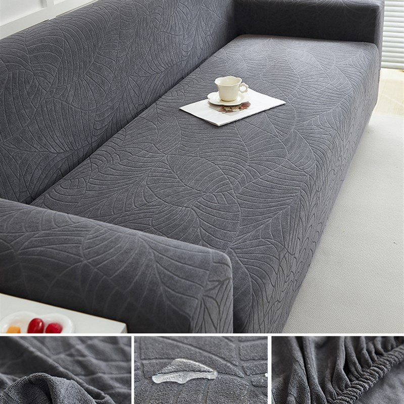 防水隔尿弹力全包沙发套罩防滑防B猫抓直排三人位坐垫套四季通用