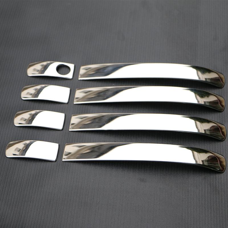 适用于奔驰新威霆不锈钢拉手亮条V260车门外拉手门碗装饰贴改装