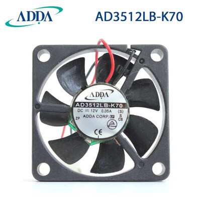 原装ADDA协禧AD3512LB-K70 3506  12V 0.05A 0.72W服务器散热风扇