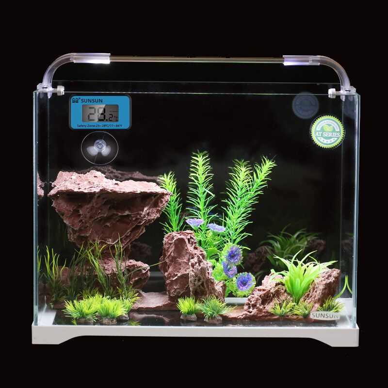 森森水族温度计养鱼液晶水温计热带鱼电子水温仪器鱼缸水族箱测温