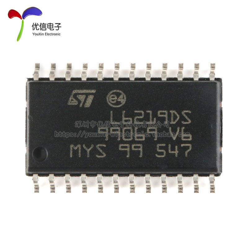 原装正品 贴片 E-L6219DS013TR SOP-24 双路电机驱动器 46V 0.75A