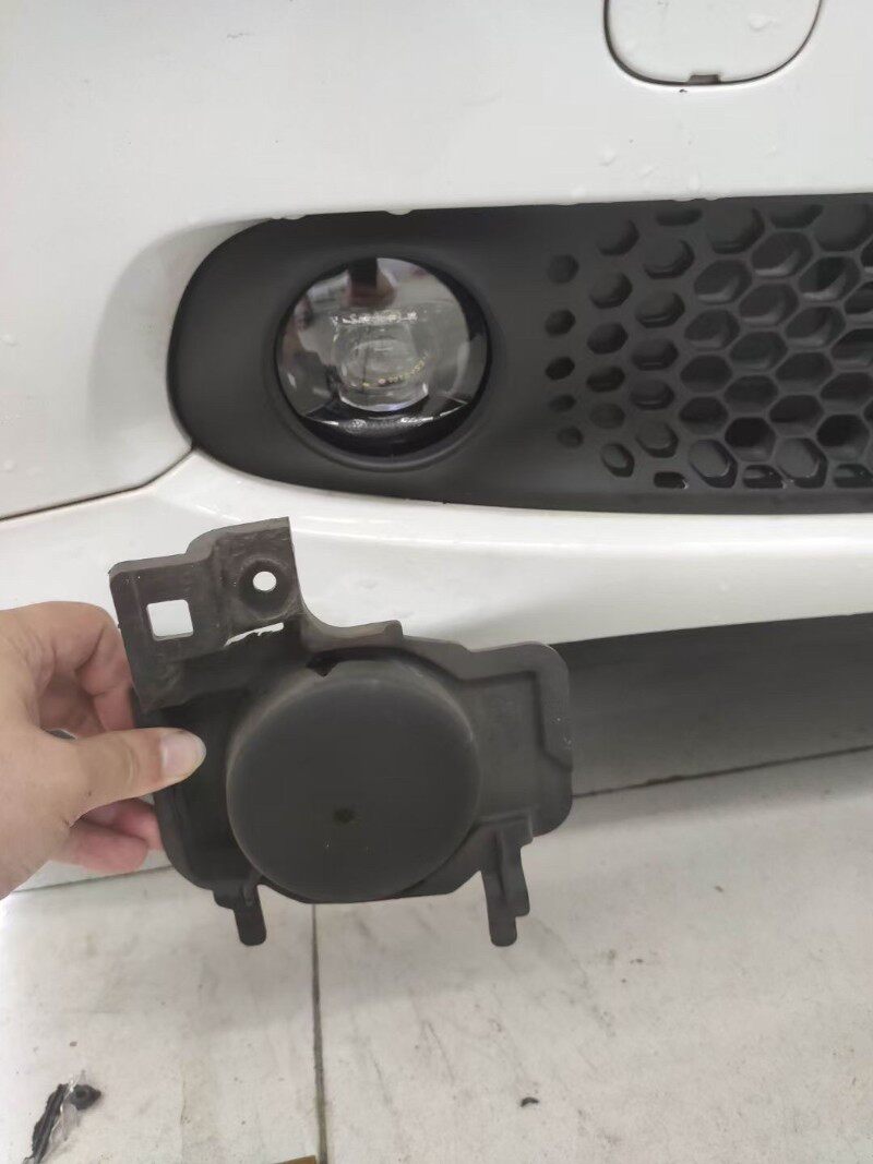 适用smart新款453前雾灯LED灯大灯自动杆升级带辅助转向
