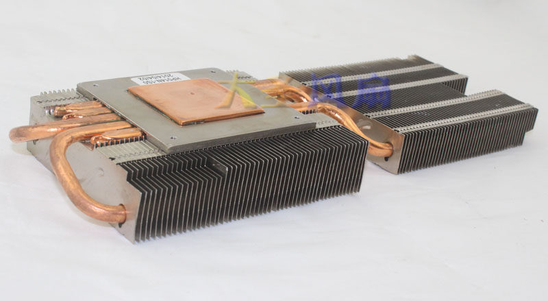 同德铭瑄GTX770 780 5热管散热器 LED电子散热DIY改装 58*58MM