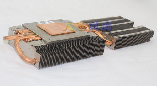 同德铭瑄GTX770 780 5热管散热器 LED电子散热DIY改装 58*58MM