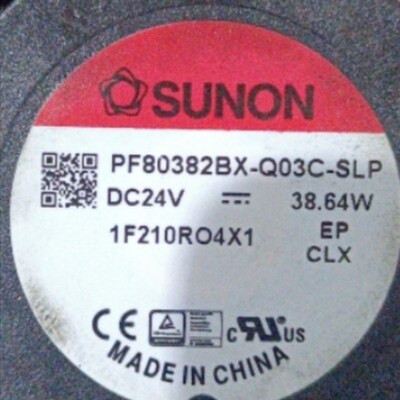 正品全新现货 多平台变频器风扇 PF80382BX-Q03C-SLP 24V 38.64W