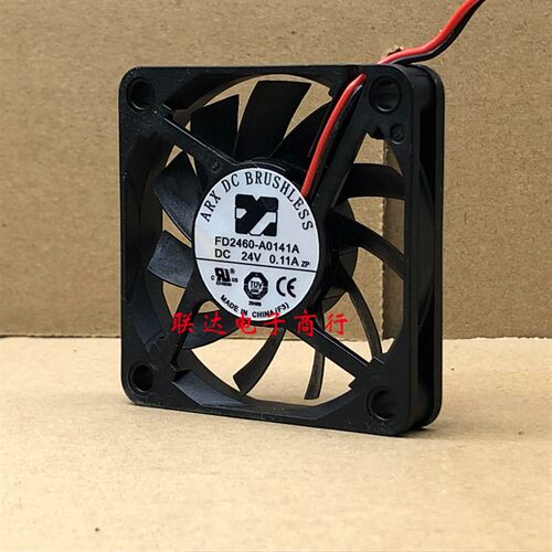 FD2460-A0141A机箱风扇 6010 24V 散热器风扇 60*60*10MM全新原装