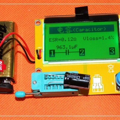 LCR-T4 图形化 晶体管测试仪 电阻电容 ESR可控硅