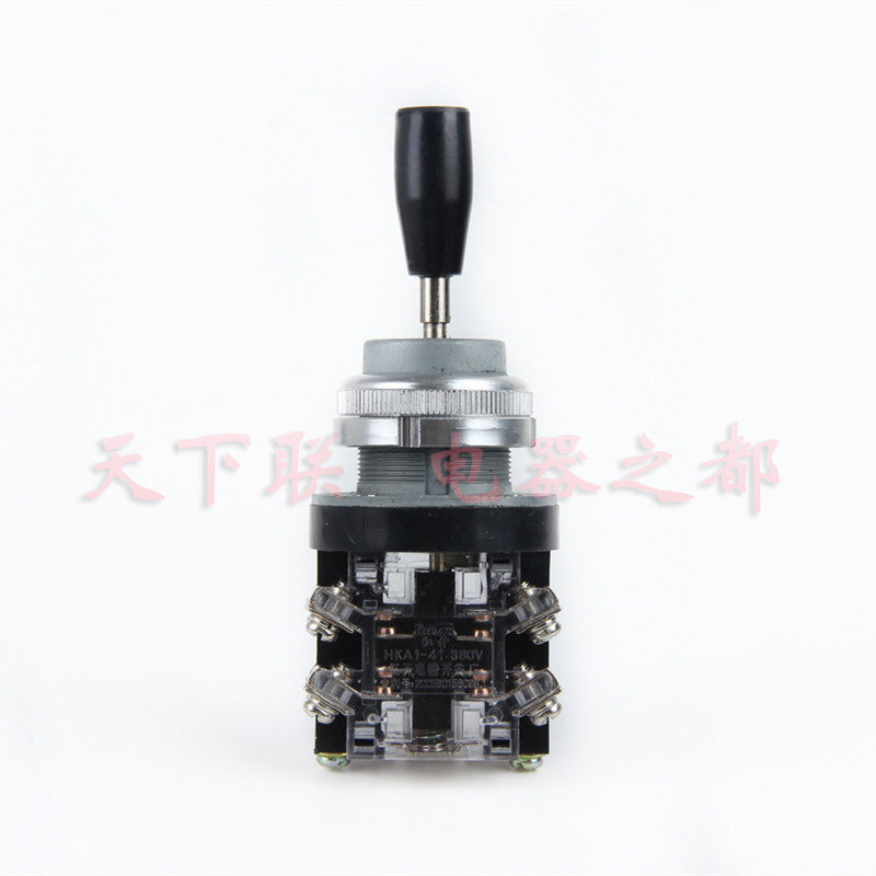 红开HKA1-41十字摇杆开关四向自锁操纵杆主令控制器开孔30mm