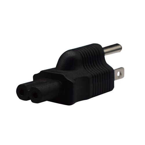 美规转IEC320-C7美标公头转八字尾5-15P转C7PDU/UPS服务器转换头