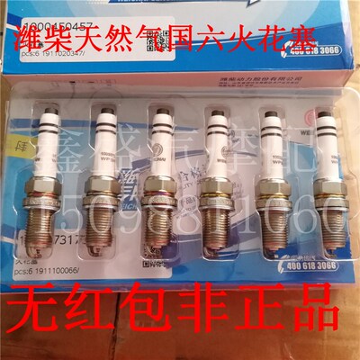 适用解放大运欧曼德龙X3000新M3000国六LNG天燃然气双铱金火花塞
