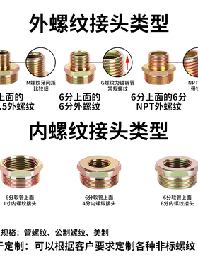 防爆软管接头 4分6分DN15DN20碳钢防爆挠管变径接头活动定制接头