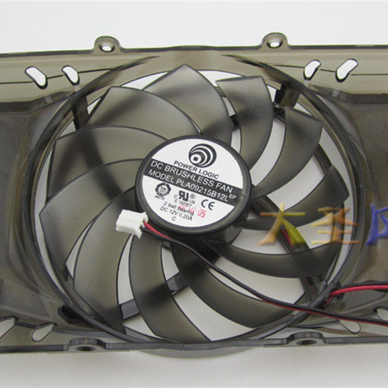 双敏HD5750/5770/6750 9800GT GTS250 /450 显卡风扇PLA09215B12L