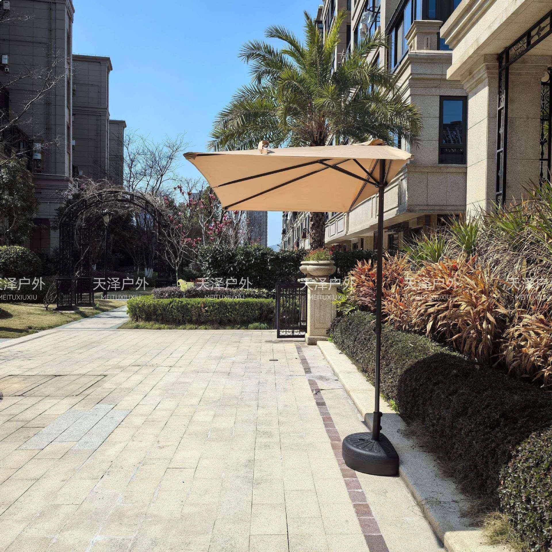户外靠墙半边伞升降阳台遮阳伞侧边长方形庭院小伞花园露台太新品,鲜花速递/花卉仿真/绿植园艺,其它园艺用品,淘宝优惠券,粉丝福利购,淘宝优惠卷