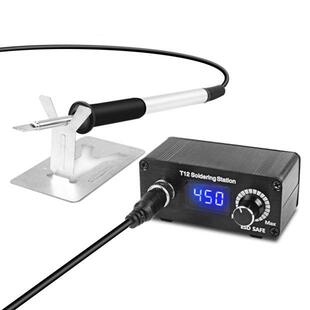 T12焊台手机电脑维修主板盒子配手柄外接电源快热焊台6秒升温