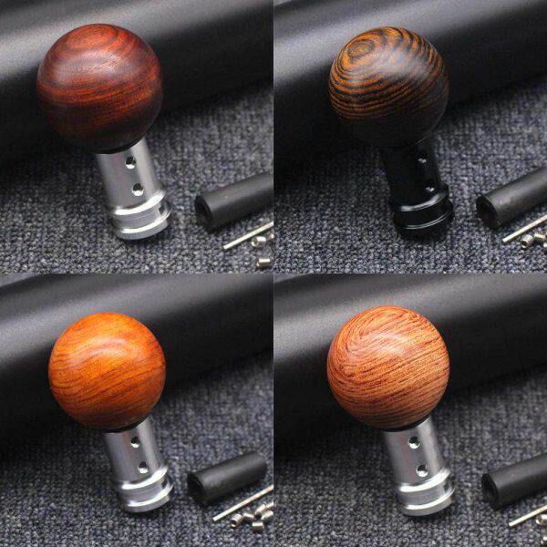 手动挡挂手球光实木檀木杆檀变速档把头排挡头档通用球紫汽车改装