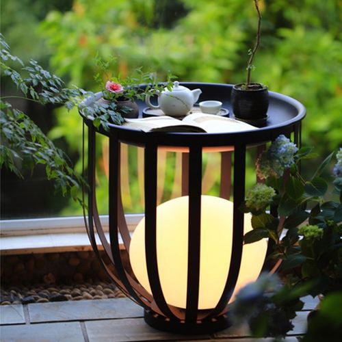 户外灯防水草坪灯别墅庭院花架灯C露台花园室外茶几灯太阳能景观