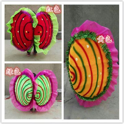 儿童河蚌精 蚌壳精 贝壳精 舞龙舞狮社火鱼鳖虾蟹服装演出道具