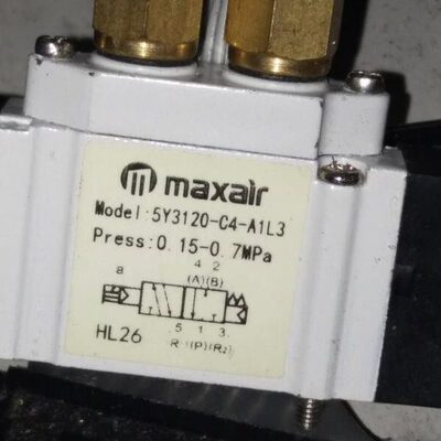 MAXAIR 电磁阀,5Y3120-C4-A1L3,5Y3120-M5-A1L,MSY5120-5DL-01