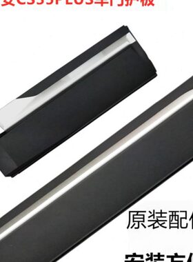 适配于CS35PLUS前后车门防撞板35plus下裙边防擦条装饰板外护板