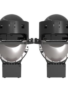 三为车灯新款3寸SV01 58瓦6000k汽车大灯LED双光透镜改装升级