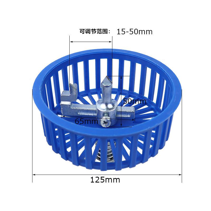20-100mm瓷砖开孔器玻璃大理石硬质合金开孔器带防护罩可调开孔器