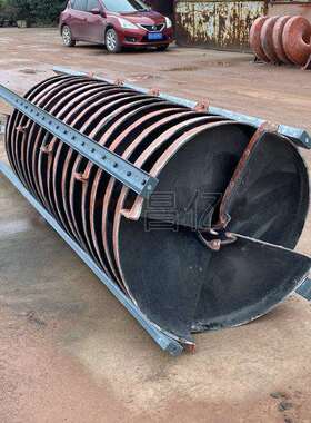 矿用5LL-900选金螺旋溜槽 锡矿高岭土分洗选设备 玻璃钢旋转溜槽