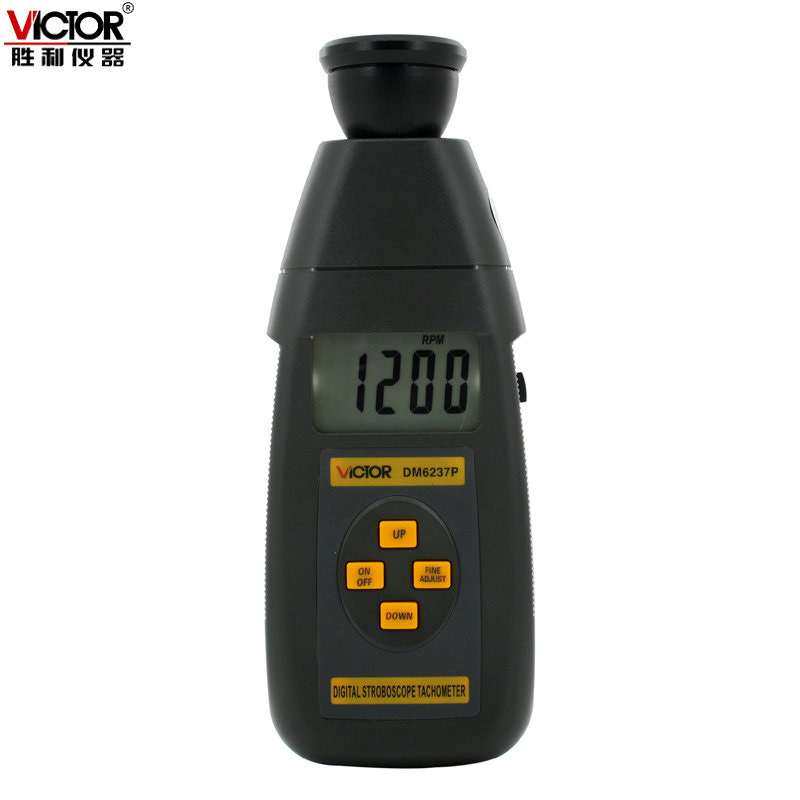 胜利 DM6237P 闪频测速仪 高精度转速表 非接触转速表 数字闪频仪