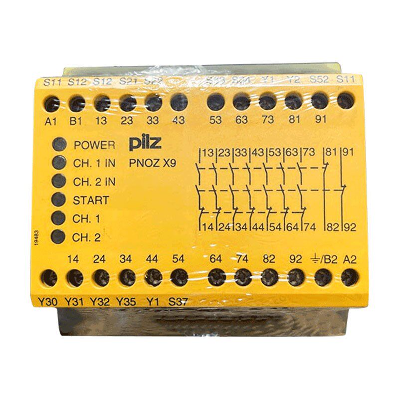 PILZ皮尔兹安全模块PNOZ X9安全继电器774605/774609/774606