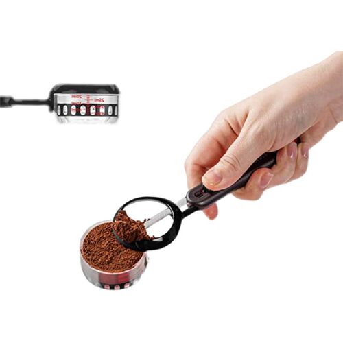 可调节量勺塑料带刻度量勺可调节量匙Adjustable Measuring Scoop