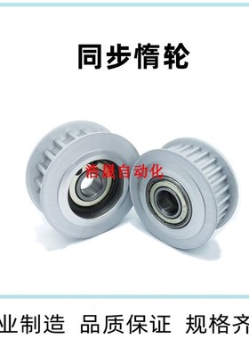 两侧轴承同步带轮惰轮hEVD21-18 20 25 28 30 32 36-S5M150 S5M25