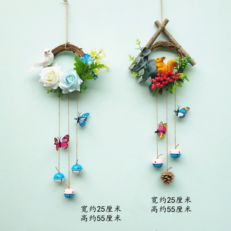 花环装饰墙面挂饰墙壁挂件墙上装饰品客厅遮挡物卧Y室房间背景墙