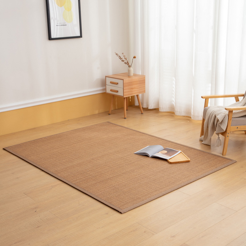 日式竹编地垫榻榻米地毯客厅卧室家用H凉席飘窗垫阳台打坐茶桌定