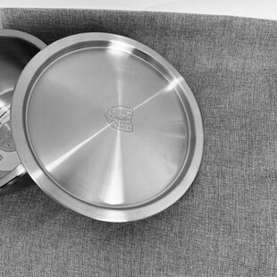 不锈钢汤桶盆防尘盆平盆30加厚盖-保鲜18盖子锅盖4汤盆家用32泡面