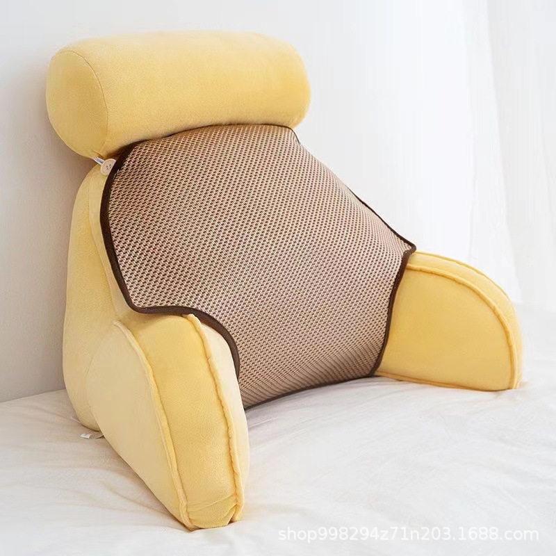 网红靠垫大靠背i靠枕床头玩手机抱枕软包宿舍床上看书沙发护腰靠