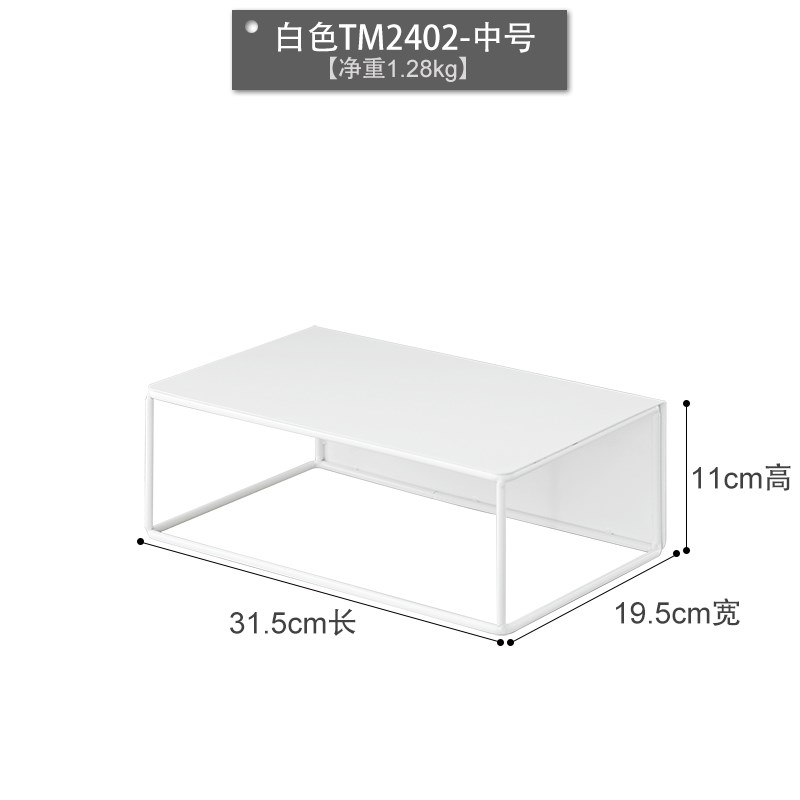 铁艺增高架桌g面置物架多层书架大容量杯架桌上收纳架工位收纳神