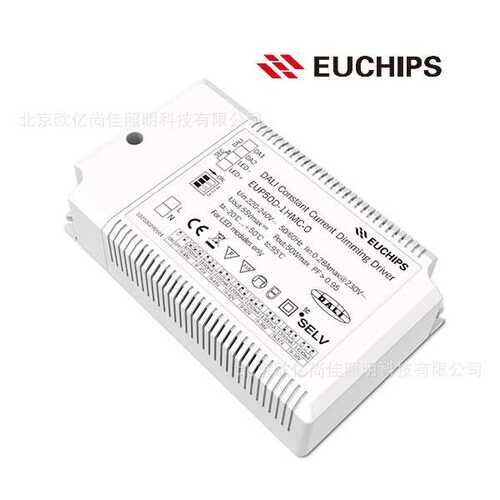 EUCHIPS欧切斯 EUP50D-1HMC-0 DALI 50W射灯筒灯灯具恒流调光驱动